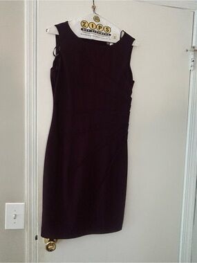 Calvin Klein Women's Plum Sheath Dress